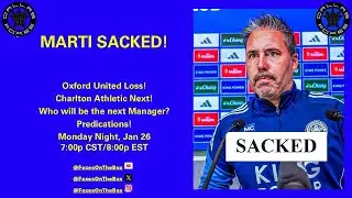 Matchweek 29: Marti Sacked! Devastating loss to Oxford United! What's Next?