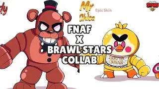 FNAF X Brawl Stars Collab & Skins