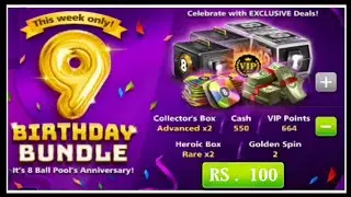 8 Ball Pool Birthday Bundle Backup by XD PooL