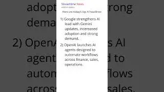 Top 5 AI News &ndash; Morning Update | Faster Speech AI, OpenAI Agents & Nvidia Surge