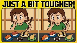 Engaging Spot the Difference Puzzles with a Sneaky Twist (A Bit Tricky)