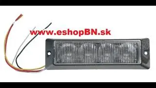 LED stroboskopy, rampy, maj&aacute;ky, pred&aacute;tory,  oranžov&eacute;. Predaj modr&yacute;ch a červen&yacute;ch je v SR zak&aacute;zan&yacute;.