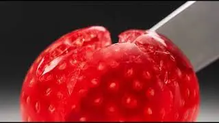 Oddly Satisfying Macro Knife Cut