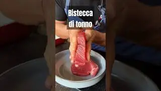 TRANCI DI TONNO FRESCO IN PADELLA #chefmaxmariola