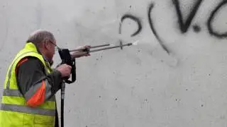 Effacement de graffitits
