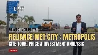 Plots in Metropolis Reliance MET City | New Launch Alert! Adjacent to Delhi | High-Growth Investment