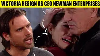 CBS Y&R Spoilers Victoria resigns as CEO of Newman Enterprises, Victor is happy with this decision