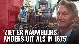 Zo ziet de Portugese synagoge eruit na vier jaar restaureren
