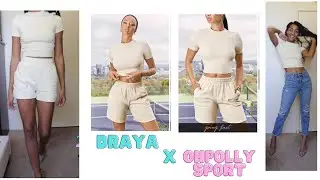 OhPolly Sport X Draya Collection Try on | CreativeCala