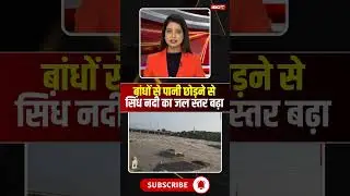 The water level of Sindh River increased due to release of water from dams..#shorts #datia #Madik...