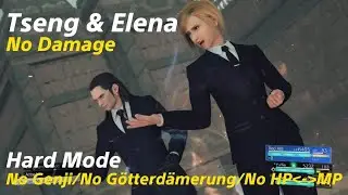 FFVII Rebirth - Tseng & Elena Hard (No Damage/No Genji Gloves/No G&ouml;tterdam&euml;rung)