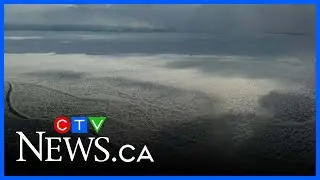 Dangerous ice conditions on Lake Simcoe