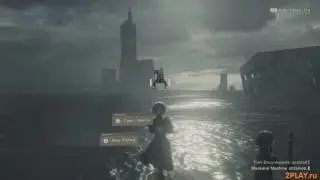 Nier : Automata | A Round by the Pond - trophy \ Поймать 20 видов рыб