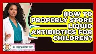 How To Properly Store Liquid Antibiotics For Children? - Child Illness Disease Guide