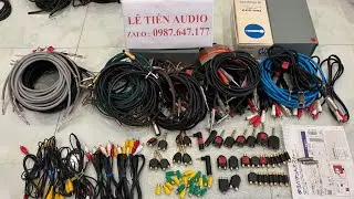 15/01 : Dây AV, giắc Tín hiệu , dây Micro ..lh 0987,647,177 #amplybainhat #music #microphone #