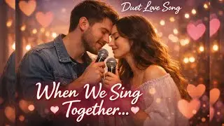 When We Sing Together | Romantic Duet Love Song | Male & Female | Emotional English Song