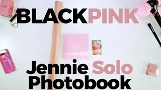 BlackPink Jennie Solo Photobook & CD Unboxing / Quick Look