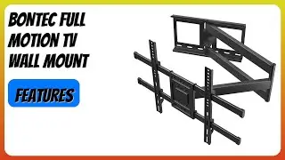 REVIEW (2026): BONTEC Full Motion TV Wall Mount. Features