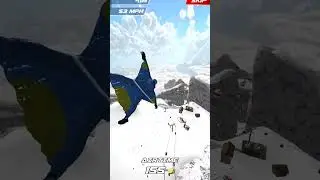 Base Jump Wingsuit Gliding