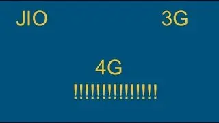 JIO ON 3G- The popular news.