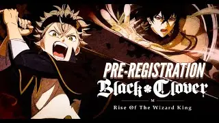 PRE-REGISTRATION IS HAPPENING (BLACK CLOVER MOBILE)