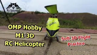 OMP M1 Direct Drive Mini 3D Helicopter Mild 3D Practice