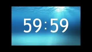 1 Hour Timer - Underwater Scene with no sound