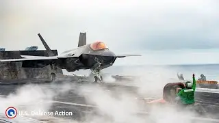 USS Carl Vinson Conducts Global Maritime Security Flight Operations with F-35C