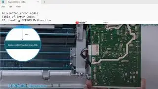 kelvinator ac E2 Anti-Freeze & EEPROM Chip Error