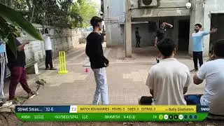 Street Smashers vs Gully Gladiators live cricket match | LPL live - Shanti Ashish Mumbai
