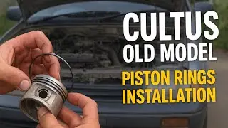 Cultus Old Model Piston Rings Installation | Complete Engine Repair Guide