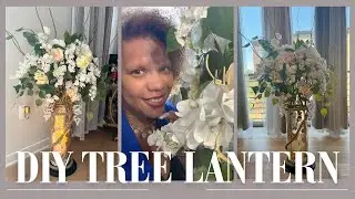 DIY Tree Lantern | Cozy Home Decor Idea 🌿✨