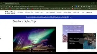 Holiday trips