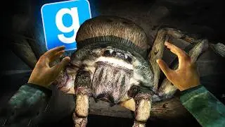 DO NOT CLICK THE SPIDER  | Day 7-8 | Surviving 100 Days In the Backrooms (Garry's Mod)