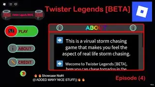 Showing you my Roblox Game🎮⛏ | Twister Legends [BETA] | EP4 | The GamerChaser🎮🌪