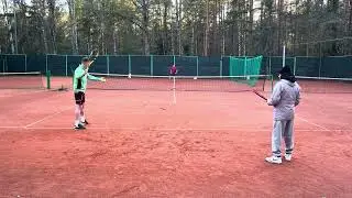 Baseline hitting with mr. I 26.09.2025