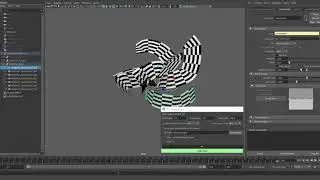 Plot nurbs curves along particle simulations