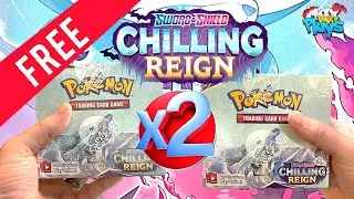 Opening TWO Chilling Reign Booster Boxs! XY Flashfire! Generations!