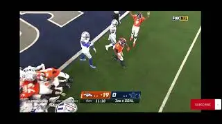 Teddy Bridgewater with a fantastic little touchdown run!! What a nice little QB sneak! Nice play