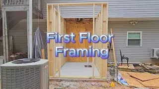 A Small 2-Story Bathroom Extension : Day 1