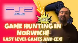 Episode 14 - Norwich Game Hunt! SO MANY GAMES! Massive CEX!