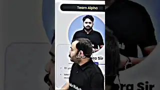 Team legend se inorganic subject lenge MD sir😱😊||Ft.Alakh sir!! #physicswallah #yakeen2pw #alakhsir