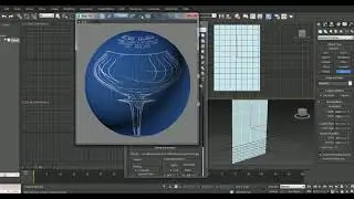 inserting image reference on plane in 3ds studio max tutorial