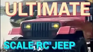 Rochobby Mashigan Highland Adventure Ultimate scale trailing Loch Etive RC Jeep