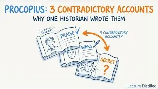 Procopius: Why One Historian Wrote 3 Contradictory Accounts of Justinian