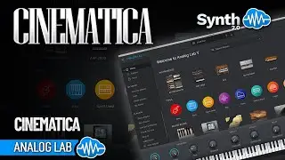 CINEMATICA SOUND BANK (65 new presets) | ARTURIA ANALOG LAB V | SOUND LIBRARY