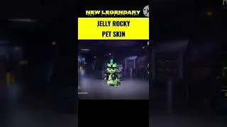 I Got New 😱 Jelly Rocky Pet Skin Free Fire Max #shorts