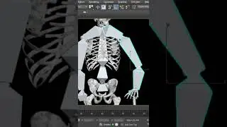 Rigging,bones,skin in #3dsmax #animation #3dmodeling #3d #art #3дмакс #3данимация #halloween