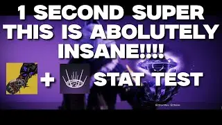 Voidlock Super Regen STAT test with new Warlock BUFFS #destiny2 #bungie #sony
