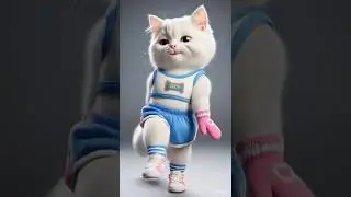 셔플에 진심인 냐옹이~#shuffle dance #쇼츠 #동물 #cat #cute